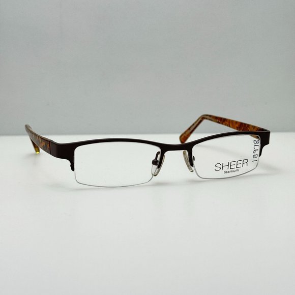 Sheer Eyeglasses Eye Glasses Frames TSO-05 003 Titanium 49-18-137 - Picture 1 of 6